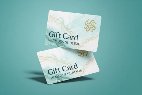 Sea Moss eGift Card